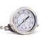 Pic Gauges 2 in Dial, 1/8 in NPT Male Back Location, Stainless Steel Case Material PRO-303D-208F-01 - alternate 3