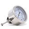 Pic Gauges 2 in Dial, 1/8 in NPT Male Back Location, Stainless Steel Case Material PRO-303D-208R-01 - alternate 2