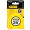 Stanley 25 ft. Fractional Read Tape Measure, Yellow, 1" Blade 30-454