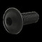 80/20 1/4"-20 Socket Head Cap Screw, Button-Head, Zinc Plated Steel, 3/4 in Length 3066 - alternate 1