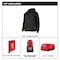 Milwaukee Tool Men's Heated Hoodie Kit, Milwaukee M12(TM), 3 Settings, Up to 8 hrs Time, Zipper Closure, Black 306B-21L - alternate 7