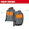 Milwaukee Tool Men's Heated Hoodie Kit, Milwaukee M12(TM), 3 Settings, Up to 8 hrs Time, Zipper Closure, Gray 306G-21S - alternate 9