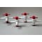 Bel-Art Three-Way Stopcock for 1/4 in. to 3/8 in. Tubing: 4mm Bore, PTFE F30895-0000 - alternate 2