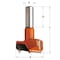 Cmt Hinge Boring Bit, Left, 32mm dia., 57.5mm L 317.320.12 - alternate 1
