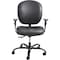 Safco Plastic Big and Tall Chair, 17-1/2", No Arms, Black 3391BV - alternate 2