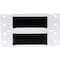 Brady Write On Black Wire Marker Sleeves, PermaSleeve(R) Polyvinylidene Fluoride, 2HT-375-2-BK-S 2HT-375-2-BK-S - alternate 3