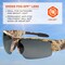 Ergodyne Dagr, Safety Glasses, Anti-Fog & Anti-Scratch, Smoke Lens, Kryptek Highlander Frame, Half-Frame DAGR-AFHI - alternate 3