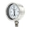 Pic Gauges Gauge, 2.5", 30/0/15psi, 1/4"LM, 1perRemBez, 2 1/2 in Dial, 1/4 in NPT Male Lower Location PRO-311D-254CB - alternate 1