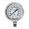 Pic Gauges 2 1/2 in Dial, 1/4 in NPT Male Lower Location, Stainless Steel Case Material PRO-311D-254O - alternate 2