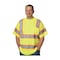 Pip Crew Neck Wicking Polyester T-Shirt, R3, R3, Mesh, Polyester, Lime/Yellow, 2X 313-CNTSPLY-2X - alternate 2