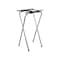 Carlisle Foodservice Steel Tray Stand, 36", Chrome, PK6 C3625T38 - alternate 1
