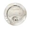 Pic Gauges Gauge, 2.5", 30/0VAC, 1/4"LBM, SS, Front Flg, 2 1/2 in Dial, 1/4 in NPT Male Lower Back Location PRO-314D-254A - alternate 4