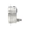 Pic Gauges Gauge, 4", 30/0/150psi, 1/4"LBM, SS, FrtFlang, 4 in Dial, 1/4 in NPT Male Lower Back Location PRO-314D-404CF - alternate 4