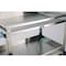 Lakeside Stainless Steel 3 Shelf Guard Rail Cart; 300 lb Capacity, 15-1/2"x24" 316 - alternate 2