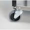 Lakeside Stainless Steel 3 Shelf Guard Rail Cart; 300 lb Capacity, 15-1/2"x24" 316 - alternate 4
