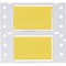 Brady 2" x 1-1/16" Yellow Wire Marking Sleeves, 3FR-750-2-YL-S 3FR-750-2-YL-S - alternate 3