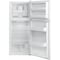 Frigidaire Refrigerator, Top Freezer, 9.9cu ft, White FFET1022UW - alternate 3