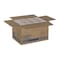 Dixie Disposable Dispenser Napkin, 5 in x 6 1/2 in Folded Size, Paper, Eco Print Brown, PK24 32008 - alternate 3