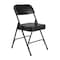 National Public Seating Folding Chair, Vinyl, 32in H, Black, PK2 3210 - alternate 3