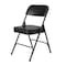 National Public Seating Folding Chair, Vinyl, 32in H, Black, PK2 3210 - alternate 4