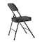 National Public Seating Folding Chair, Vinyl, 32in H, Black, PK2 3210 - alternate 7
