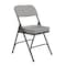 National Public Seating Folding Chair, Fabric, 32in H, Black, PK2 3212 - alternate 8