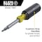 Klein Tools Multi-Bit Screwdriver / Nut Driver, 11-in-1, 8 Tips (Phillips, Slotted, Torx, Square), Cushion Grip 32500 - alternate 10