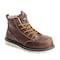 Avenger Safety Footwear Women's Carbon Nano-Fiber Toe Wedge Work Boot, Tobacco, 10, Medium, A7551 A7551-10M - alternate 1