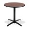 Kfi Round Bistro Table, HPL Top, Mahogany T42RD-B2125-MH - alternate 2