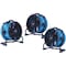 Xpower Industrial High Temperature Axial Air Mover W/ Power Outlets for Daisy Chain, 1/4 HP, 1720 CFM, 1.6 Amps, Variable Speed X-35AR - alternate 9