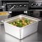 Carlisle Foodservice Lt Ga. SS Steam Table Pan, 2/3, 6", PK6 607236 - alternate 2