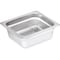 Carlisle Foodservice Lt Ga. SS Steam Table Pan, 1/6, 2.5", PK6 607162 - alternate 1