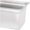 Carlisle Foodservice Qtr-Sz Lt Ga. SS Steam Table Pan, 6", PK6 607146 - alternate 2