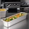 Carlisle Foodservice DuraPan, Hlf Lng, Lt Ga., SS Pan 4", PK6 60700HL4 - alternate 2