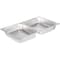 Carlisle Foodservice DuraPan, Full, SS, Dvd Stm Tbl Pan, 2.5", PK6 607002D - alternate 1