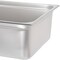 Carlisle Foodservice Full-Sz Lt ga. SS Steam Table Pan, 6", PK6 607006 - alternate 4