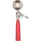 Carlisle Foodservice SS Disher Scoop No 24, 1.8 oz., Red, PK12 60300-24 - alternate 5