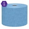 Wypall WypAll Oil, Grease & Ink Cloths (33241), Jumbo Roll, Lint-Free, Blue 717 Sheets/Roll, 1 Roll/Case 33241 - alternate 2