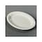 Carlisle Foodservice Oval Platter Tray, 9.5x7.25", Bone, PK24 3308642 - alternate 3