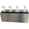 Carlisle Foodservice Topping Rail w/4ea Standard Pumps/Jars 38504 - alternate 5