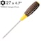 Vessel WOOD-COMPO Torx Screwdriver No.340TX T27 340T27H120 - alternate 5