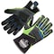 Proflex By Ergodyne Impact Reducing Gloves, AX Suede Palm, Thinsulate Lining, Lime, S 925WP - alternate 2
