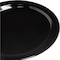 Carlisle Foodservice Melamine Sandwich Plate, 7.25", Blk, PK48 KL20103 - alternate 1