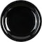 Carlisle Foodservice Melamine Pie Plate, 6.5", Blk, PK48 KL20403 - alternate 3