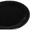 Carlisle Foodservice Melamine Pie Plate, 6.5", Blk, PK48 KL20403 - alternate 1