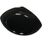 Carlisle Foodservice Upturned Corner Sq. Plate, 9.5", Blk, PK48 4330603 - alternate 3