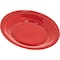Carlisle Foodservice Melamine Pie Plate, 6.5", Red, PK48 KL20405 - alternate 2