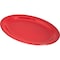 Carlisle Foodservice Melamine Platter Tray, 12"x9", Red, PK12 KL12705 - alternate 3