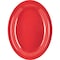 Carlisle Foodservice Melamine Platter Tray, 12"x9", Red, PK12 KL12705 - alternate 2