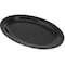 Carlisle Foodservice Melamine Platter Tray, 12"x9", Blk, PK12 KL12703 - alternate 2